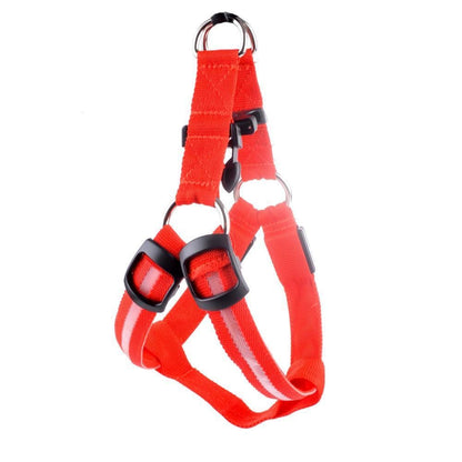 Nylon LED Harness For Pet Safety